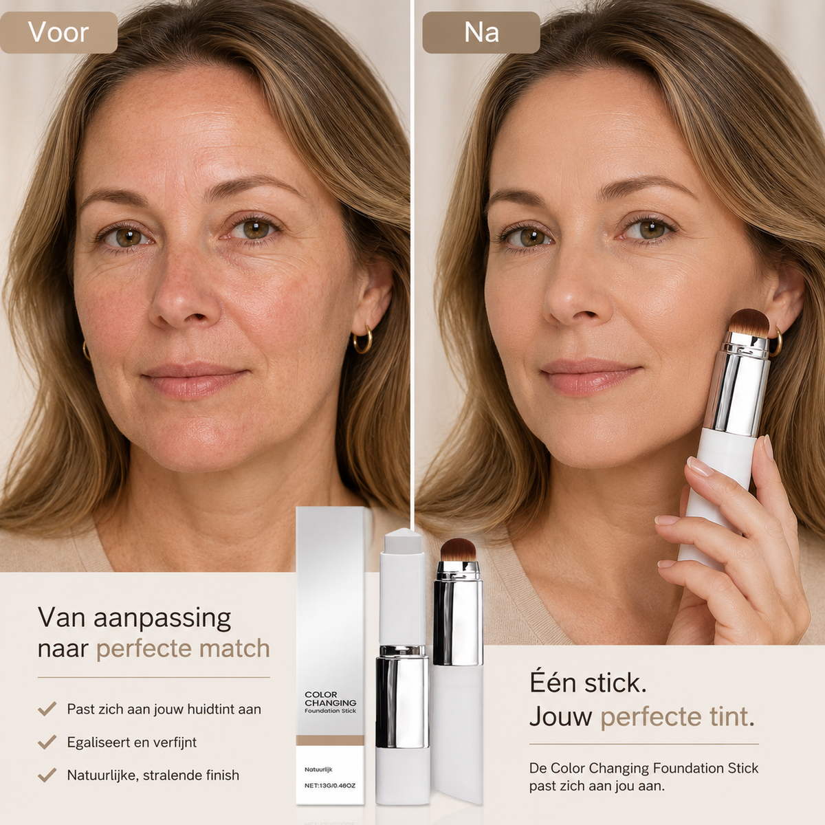 Color Changing Foundation Stick
